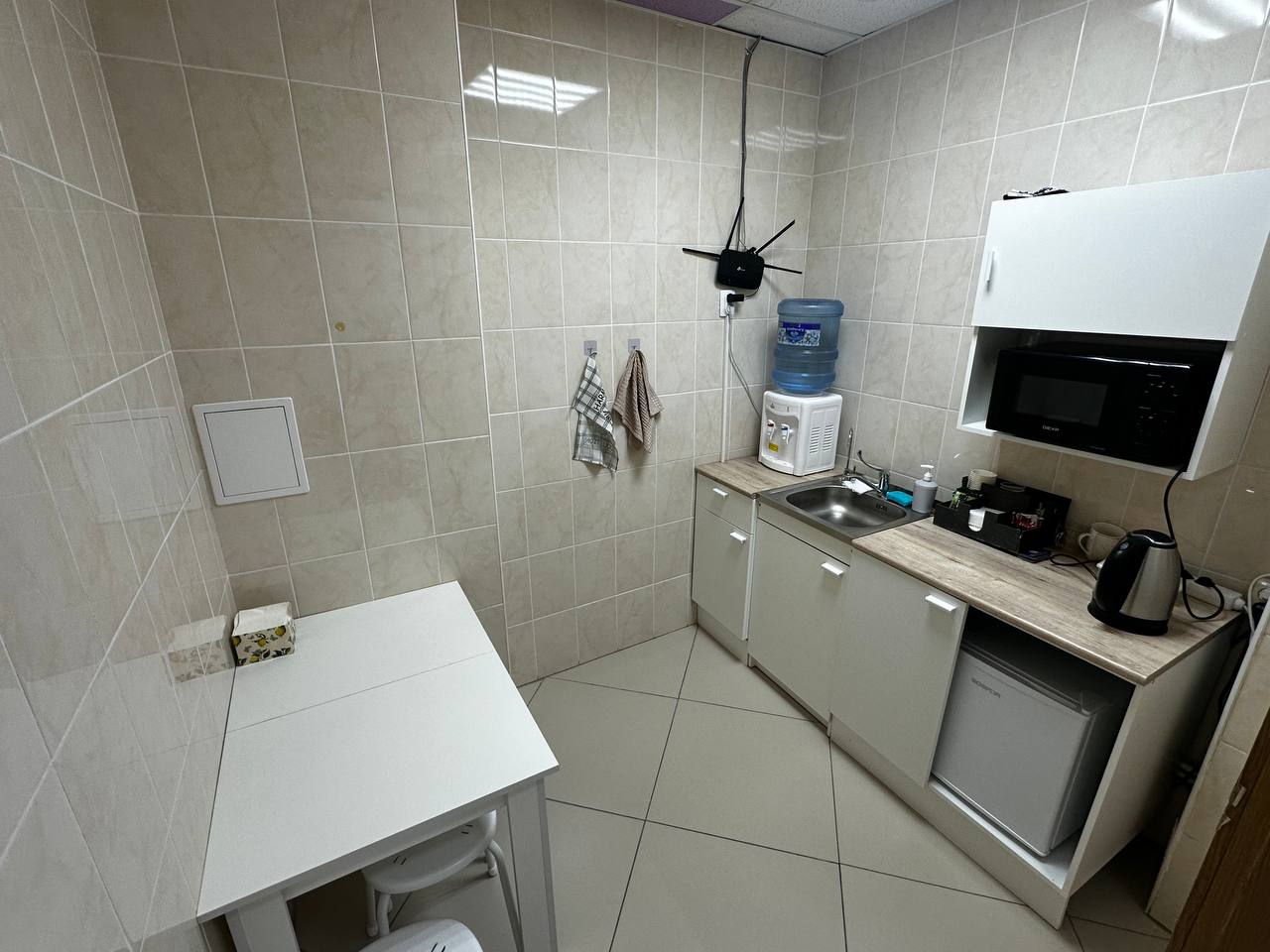 Интерьер центра Маленький город